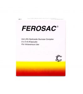 Ferosac 100 Mg Ampoule 5 Pcs 5 Ml