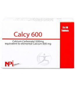 CALCY 600 1500MG 30 TAB