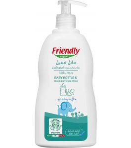 Friendly Organic Baby Bottle and feed.Ut. Wash 500ml Disp