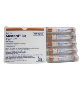 Mixtard 30 HM Penfill 100 IU/ML - 5x3ml