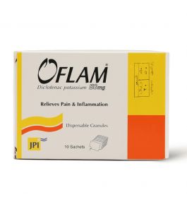 Oflam 50 Mg Sachet 10Pcs