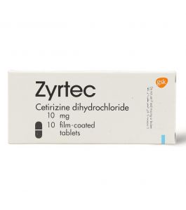 Zyrtec 10 Mg Tablet 10Pcs