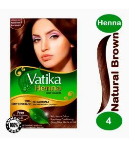 Vatika Henna Natural Brown 60Gm