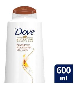 Dove Shampoo With Nutri Oils Nourishment Oil Care 600 Ml