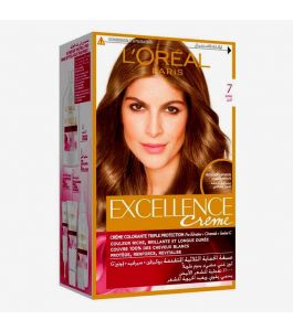 Excellence Hair Color Natural Blonde 7
