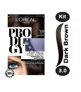 Prodigy Hair Coloring Dark Brown 3.0