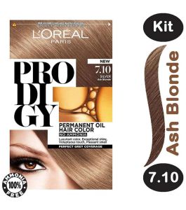 Prodigy Hair Color Silver Ash Blonde 7.10