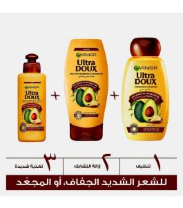 Ultra Doux Shampoo Avocado and Shea Butter 400 Ml