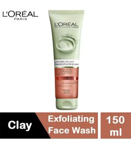 Loreal Skin Expert Clay Exfoliating Gel Wash 150 Ml