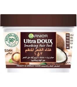 Ultra Doux Smoothing Coconut 3 In 1 Hair Food 390 Ml