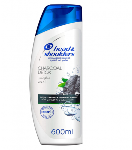 Head and Shoulders Shampoo Charcoal Detox 600 ml