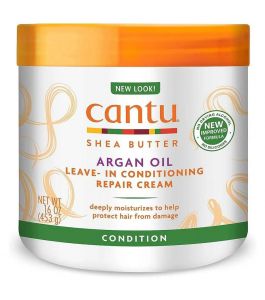 Cantu Argan Oil Leave In Conditioning Repair Cream 453 gm