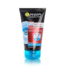 Garnier Pure Activ 3In1 Charcoal Anti Black Head 150Ml