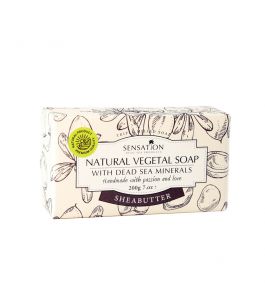 VEGETAL SOAP HANDMADE WITH DEAD SEA MENERALS SHEA BUTTER 200 gm