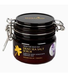 Sensation Body Scrub Salt (Lavender) with oil