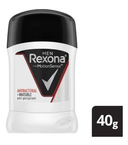 Rexona Deo Stick Men Antibacteria Plus Invisible 40 Gm