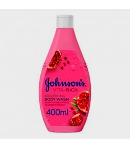 Johnson Body Wash Vita Rich With Pomegranate Flower Extract 400 Ml