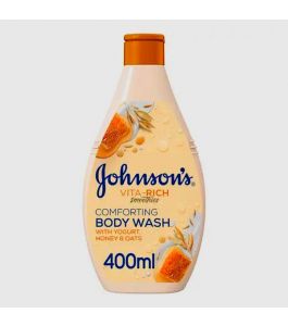 Johnson Vita Rich Body Wash Honey Oat and Yogurt 400 Ml