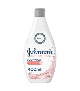 Johnson Anti Bac 3 In 1 Almond Body Wash 400 Ml