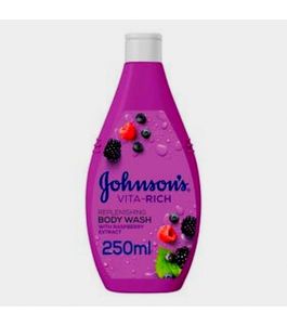 Johnson Vita Rich Replenish Body Wash Berry 250Ml