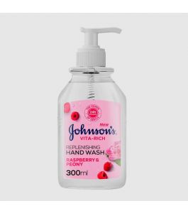 Johnson Repl Hand Wash Rasp and Peony 300Ml