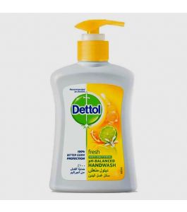 Dettol Liquid Soap Fresh (Pump) 250 200 Ml