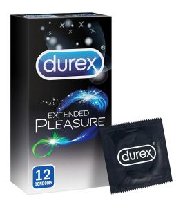 Durex Condom Extended Pleasure 12 Pcs