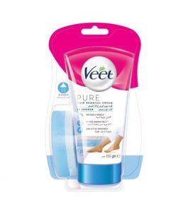 Veet In Shower Hair Removal Cream For Sensitive Skin 150Gm