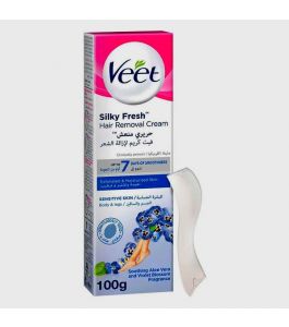Veet Hair Removal Cream For Sensitive Skin 100 Gm