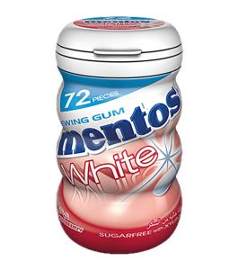 Mentos Gum PF Strawberry 1x6DBx6BTx50pc
