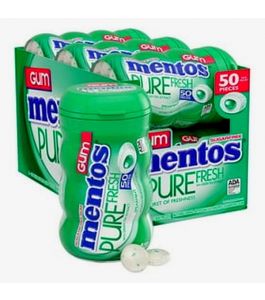 Mentos Pure Fresh Bottle SPEARMINT 6 6 50s 1.75 g