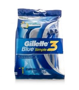 Gillette Mea Blue Simple3 8Plus2Ct