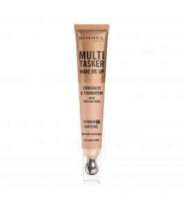 RIMMEL MULTITASKER WAKE ME UP FOUNDATION and CONCEALER 025 ROSE IVORY