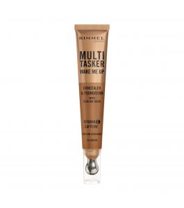 RIMMEL MULTITASKER WAKE ME UP FOUNDATION and CONCEALER 100 MOCHA