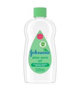 Johnson Aloe Vera Baby Oil 500 Ml