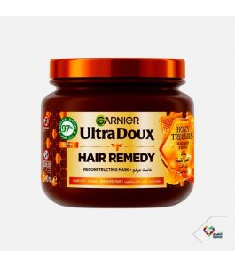 Ultra Doux  HONEY MILK TREAS MASK JAR 340ML
