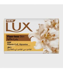 Lux Bar Soap 120 gm Lily Flaw Less Skin 5Plus1 FREE
