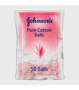 Johnson's pure cotton 50 pack pure cotton balls