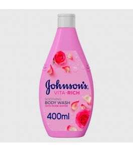 Johnson's Shower Gel vita rich 400 ml rose water