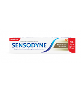 Sensodyne Multicare Plus Whitening 100Ml 33 percent Extra Volume Free
