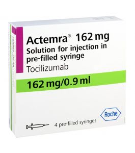 ACTEMRA 162 mg/0.9 ml solution for injection in pre-filled syringe