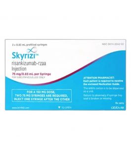 SKYRIZI 75mg Solution for injection in pre-filled syringe