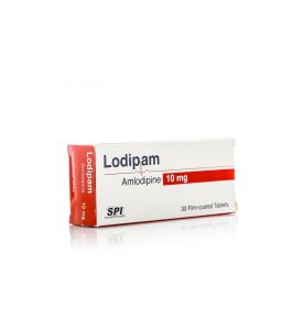 LODIPAM 10 mg Film Coated 30 Tablet  Wasfaty