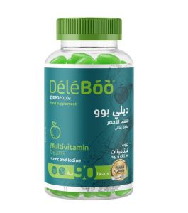 DeleBoo Multivitamin plus Zinc and Iodine Apple 90 BEANS