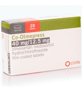 Co Olmepress 40 Mg 12.5 Mg F.C. Tablet 40 12.5 Tablet Film Coated 28.00
