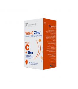 JP Vita C and Zinc 60 Caps.