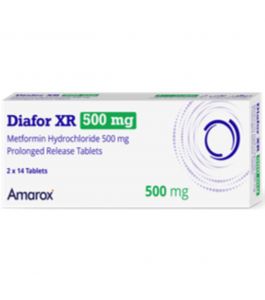 DIAFOR XR 500 MG 28 TABLET