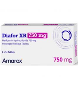 DIAFOR XR 750 MG 28 TABLET