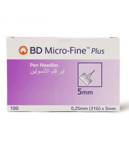 BD Micro Fine Plus 31Gx 5mm EMA 100 BOX