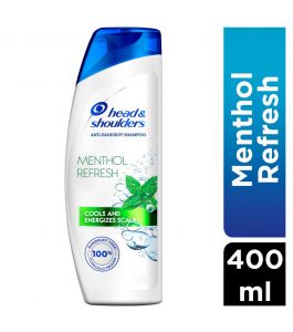 Head and Shoulders Shampoo Refreshing With Menthol 400 ml
